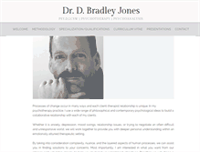 Tablet Screenshot of drdbradleyjones.com